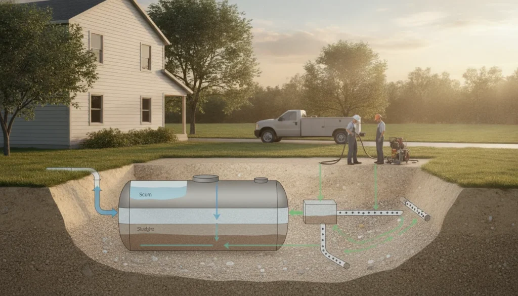 How Does the Septic System Work? A Simple Overview for Gastonia Homes